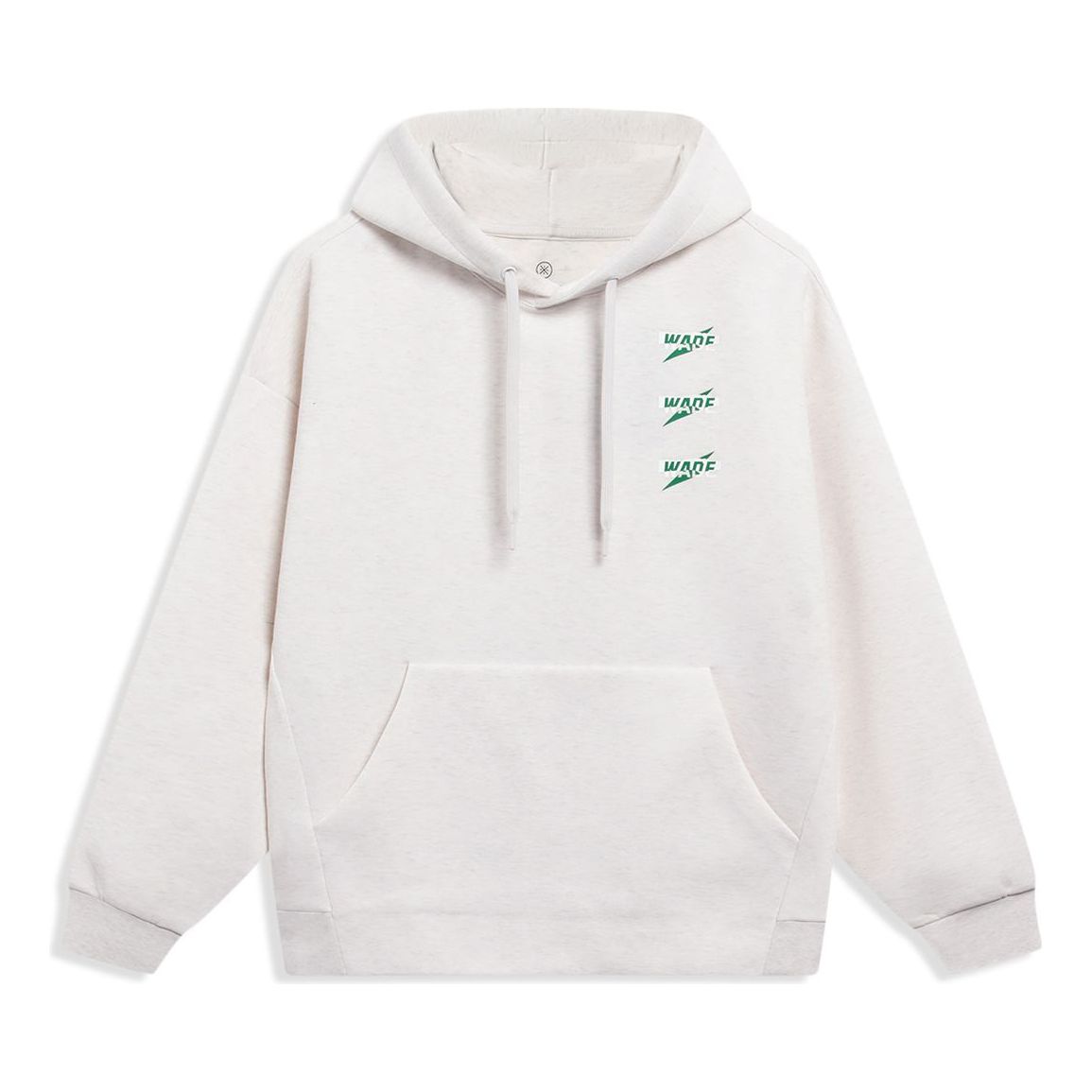 Li-Ning Way Of Wade Photo Graphic Hoodie 'Light Grey' AWDT149-9
