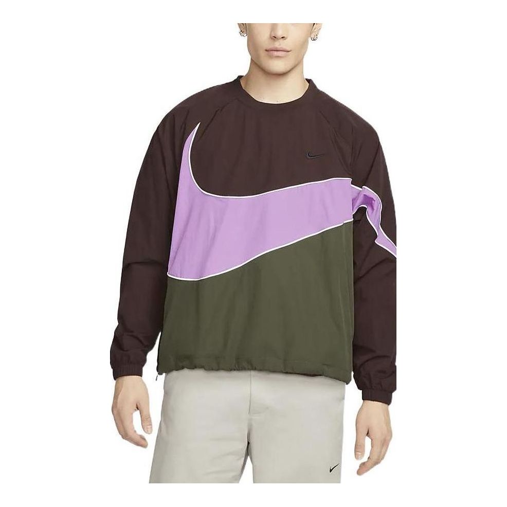 Nike Sportswear Big Swoosh Woven Jacket 'Earth Rush Fuchsia' DX0661-227