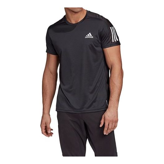 adidas Own the Run Tee 'Black' FS9799