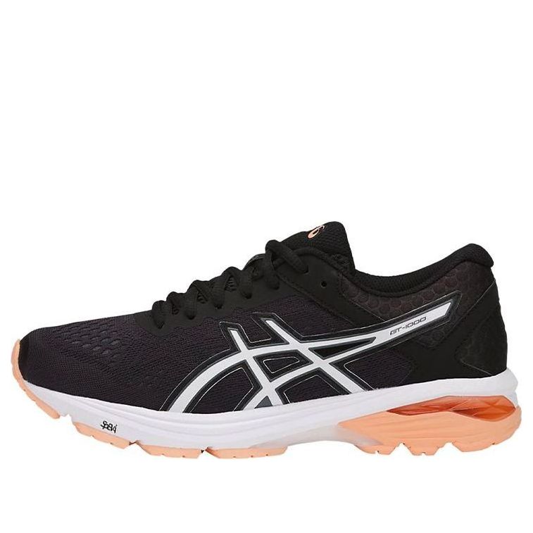 (WMNS) ASICS GT-1000 6 Sneakers 'Black White' T7A9N-9030