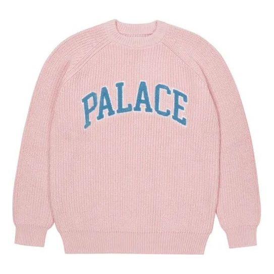 Palace Collegiate Knit Sweater 'Pink' P20KW027