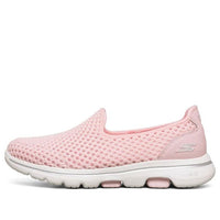 (WMNS) Skechers Gowalk 5 Slip-On Shoes Pink 124163-LTPK