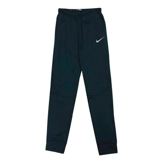 Nike Logo Straight Fleece Lined Casual Sports Pants Black AO2371-010