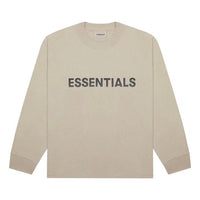 Fear of God Essentials SS20 Boxy Long Sleeve T-Shirt 'Tan' FOG-SS20-409