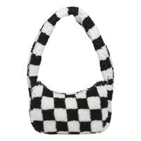 Vans Half Pipe Shoulder Bag 'Black Marshmallow' VN000F5G1KP