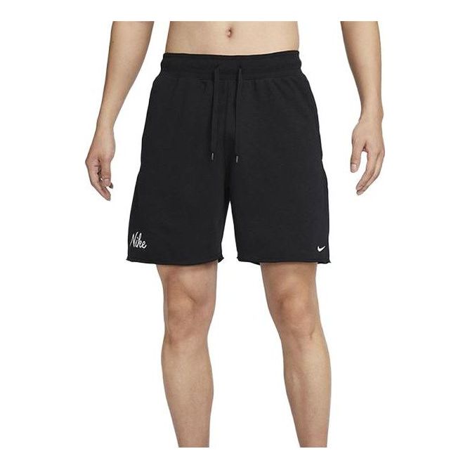 Nike Dri-FIT Fleece Gym Shorts 'Black' DX0893-010