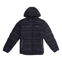 Under Armour Down Hooded Winter Jacket 'Black' 1342738-001