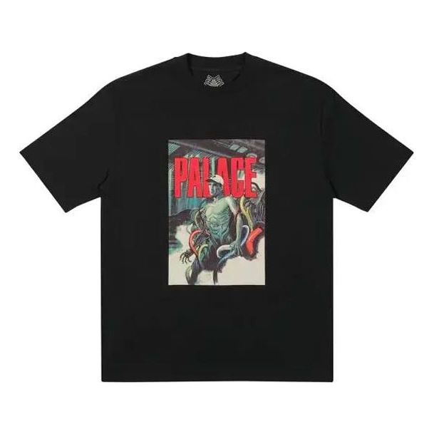 Palace FW21 Mangas Logo T-Shirt 'Black' P21TS172