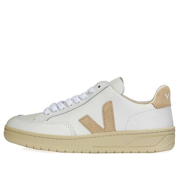 Veja V-12 Leather 'White Sable' XD022335A
