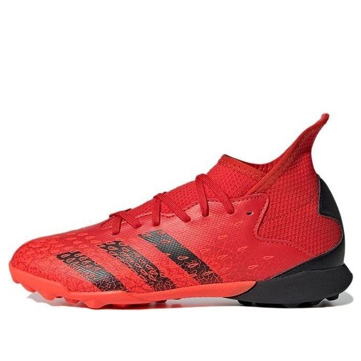 (GS) adidas Predator Freak.3 TF J 'Demonscale - Solar Red' FY6314