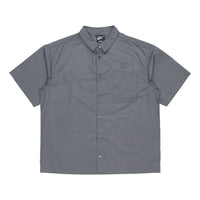 Nike Thin and light Loose Sports Short Sleeve Shirt Gray DM8686-060