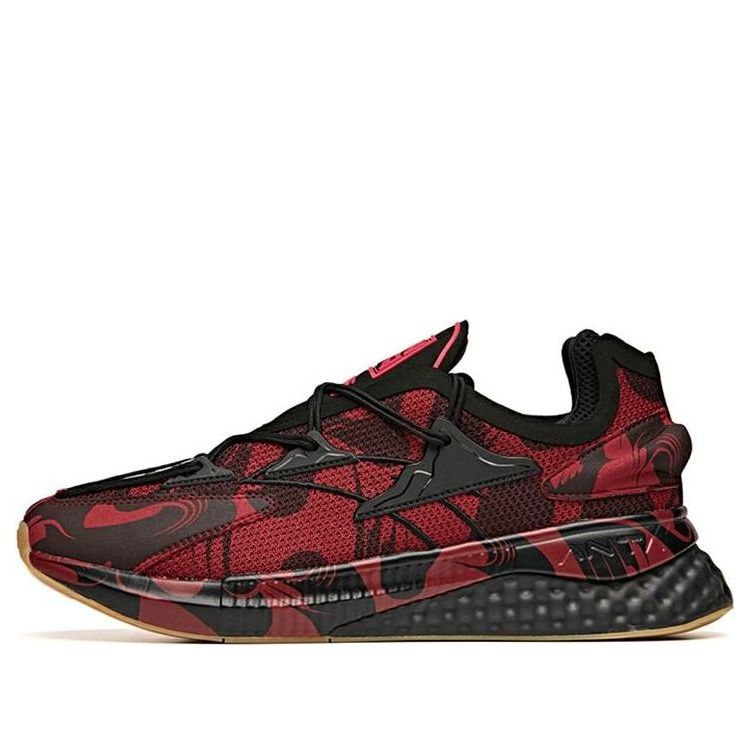 ANTA x Li Bai Running Shoes 'Red Black' 912035588-3