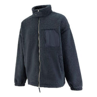 PUMA MMQ Sherpa Fleece Jacket 'Navy' 536625-43