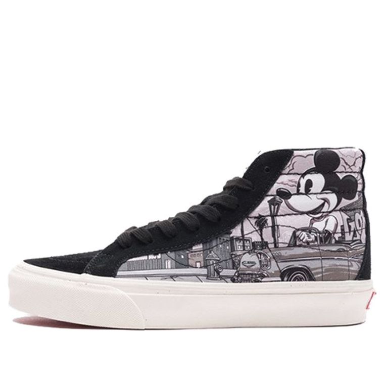 Vans SK8-Hi Disney x Mr Cartoon 'Black White' VA38FYRNN