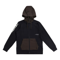 Nike Solid Color Alphabet Zipper Hooded Jacket Men's Black DD1965-010