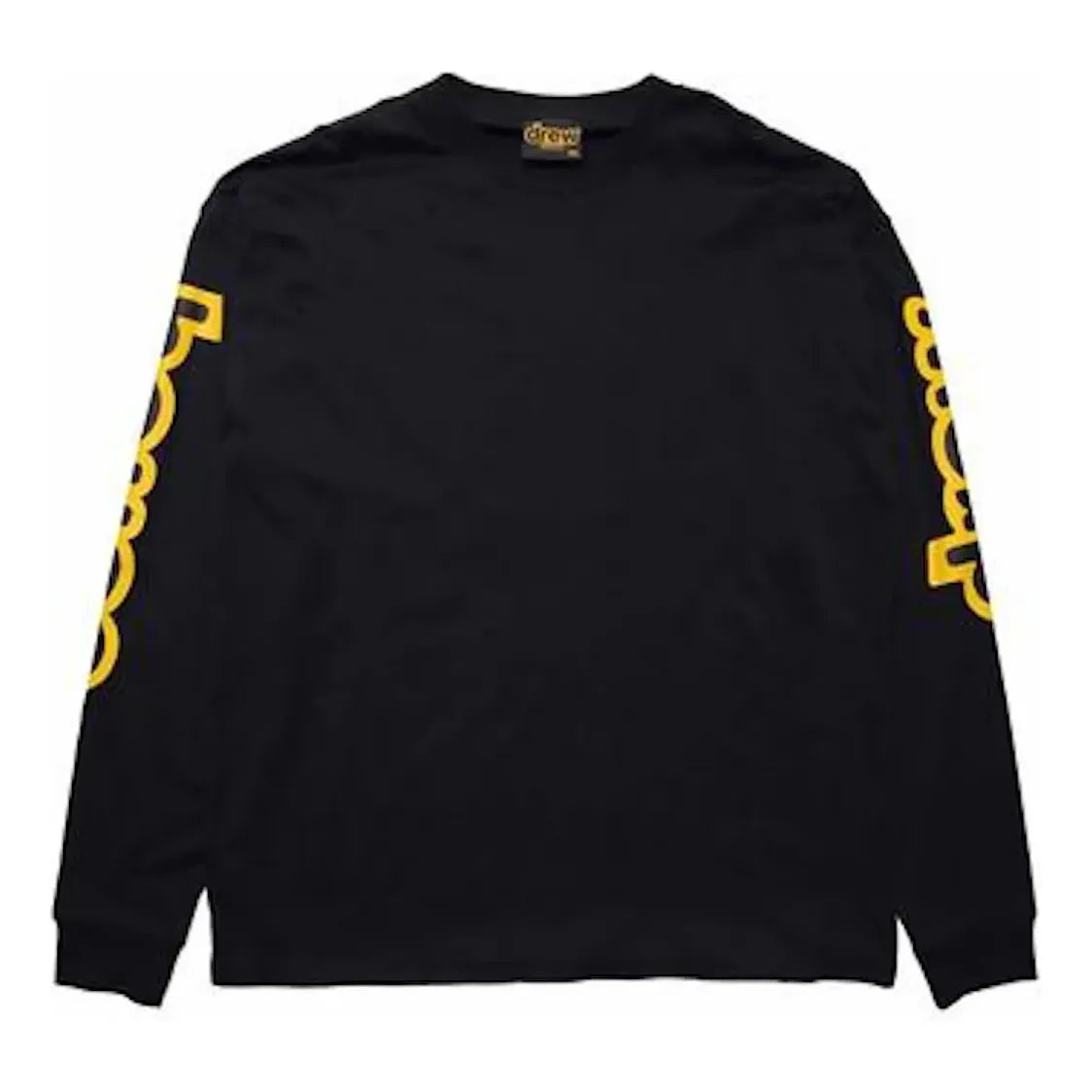 Drew House Hug Long Sleeve T-shirt 'Black' DR-FW21-079