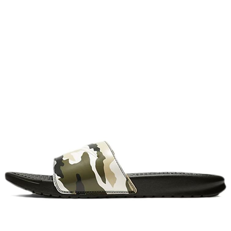 Nike Benassi Jdi Print Military Green Unisex Slippers 'Sequoia' 631261-301