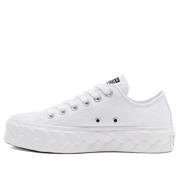 (WMNS) Converse Chuck Taylor All Star Low 'Runway Cable - White' 568895C