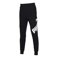 PUMA Big Logo Track Pants 'Black' 582875-01