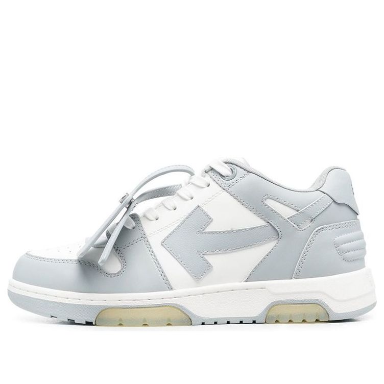 Off-White Out Of Office Low-Top 'Grey White' OMIA189C99LEA0040901