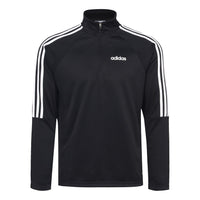 adidas Casual Up-collarSports Sweater Men Black DY3145