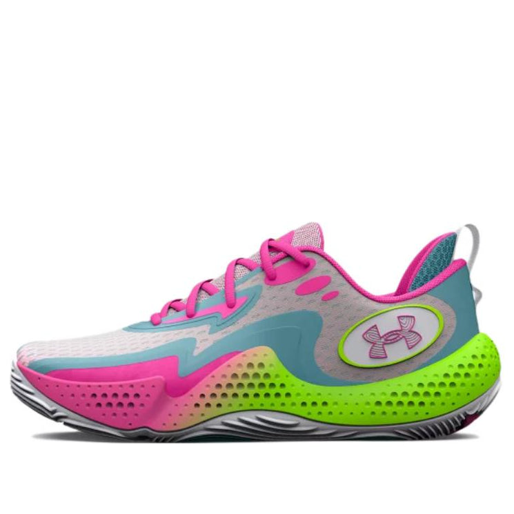 Under Armour Spawn 5 'White Lime Pink' 3026285-100
