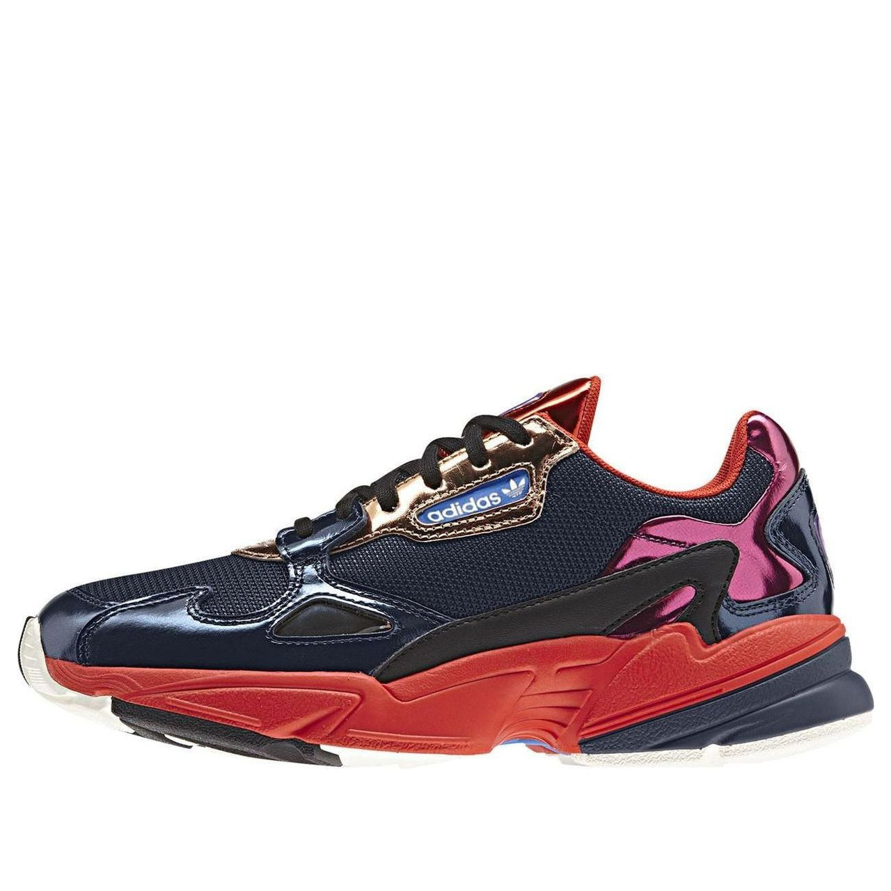 (WMNS) adidas Falcon 'Collegiate Navy Red' CG6632