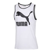 PUMA Classics Logo Tank 'White Black' 597456-02
