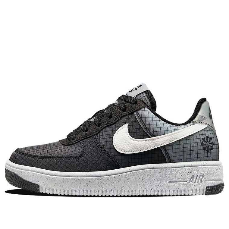 (GS) Nike Air Force 1 Crater 'Move To Zero - Black White' DC9326-001