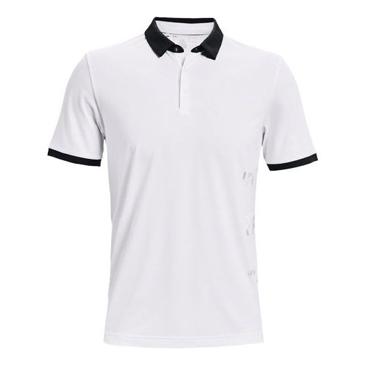 Under Armour Curry Vanish Golf Short Sleeve ShirtPolo Men's White 1361874-100