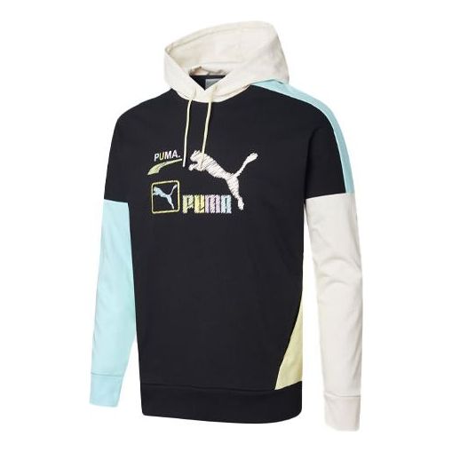PUMA Florid Logo Hoodie 'Black' 534005-01