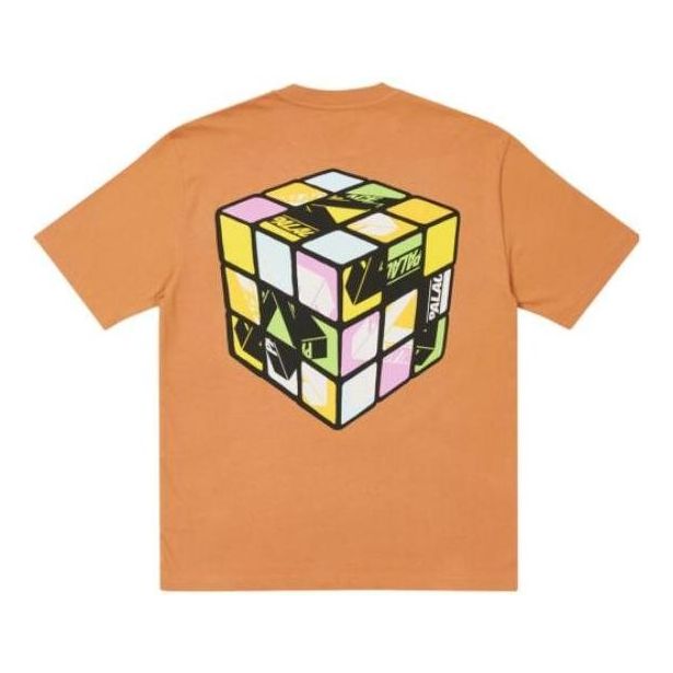 Palace SS22 Dont Be Square T-Shirt 'Orange' P22TS421
