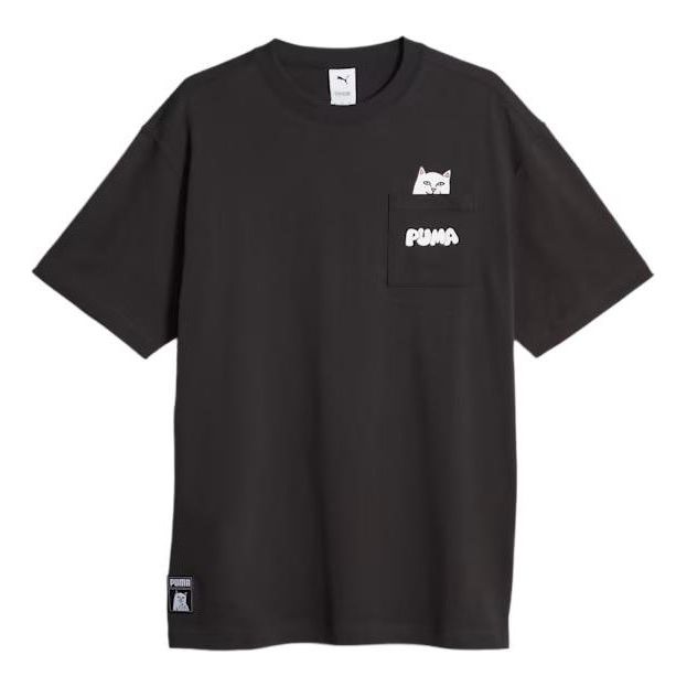 PUMA x RIPNDIP SS23 Logo T-shirt 'Black' 622195-01