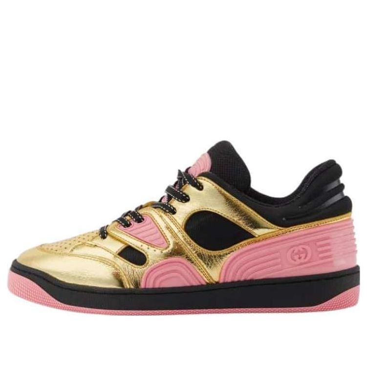 (WMNS) Gucci Basket 'Gold Black Pink' 725905-AABB8-8047