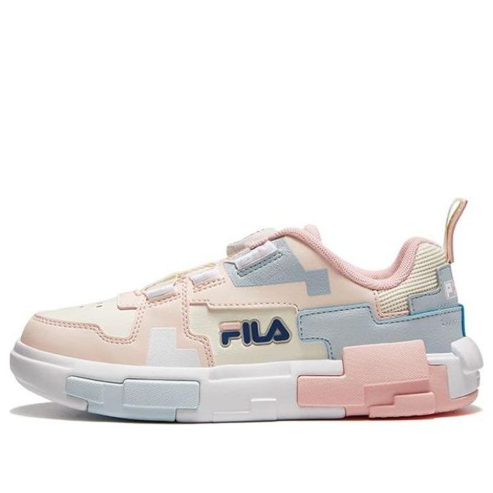 (GS) FILA Brick Sneakers 'Pink Blue White' K15B341304FAG