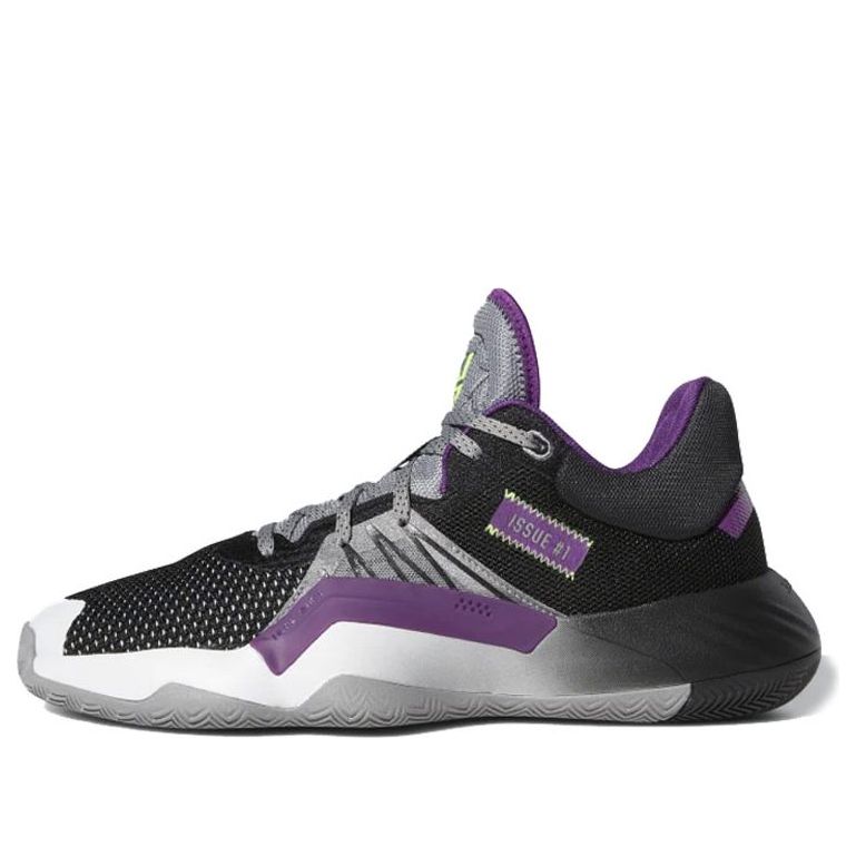 adidas D.O.N. Issue 1 Gca 'Black Purple' EF9962
