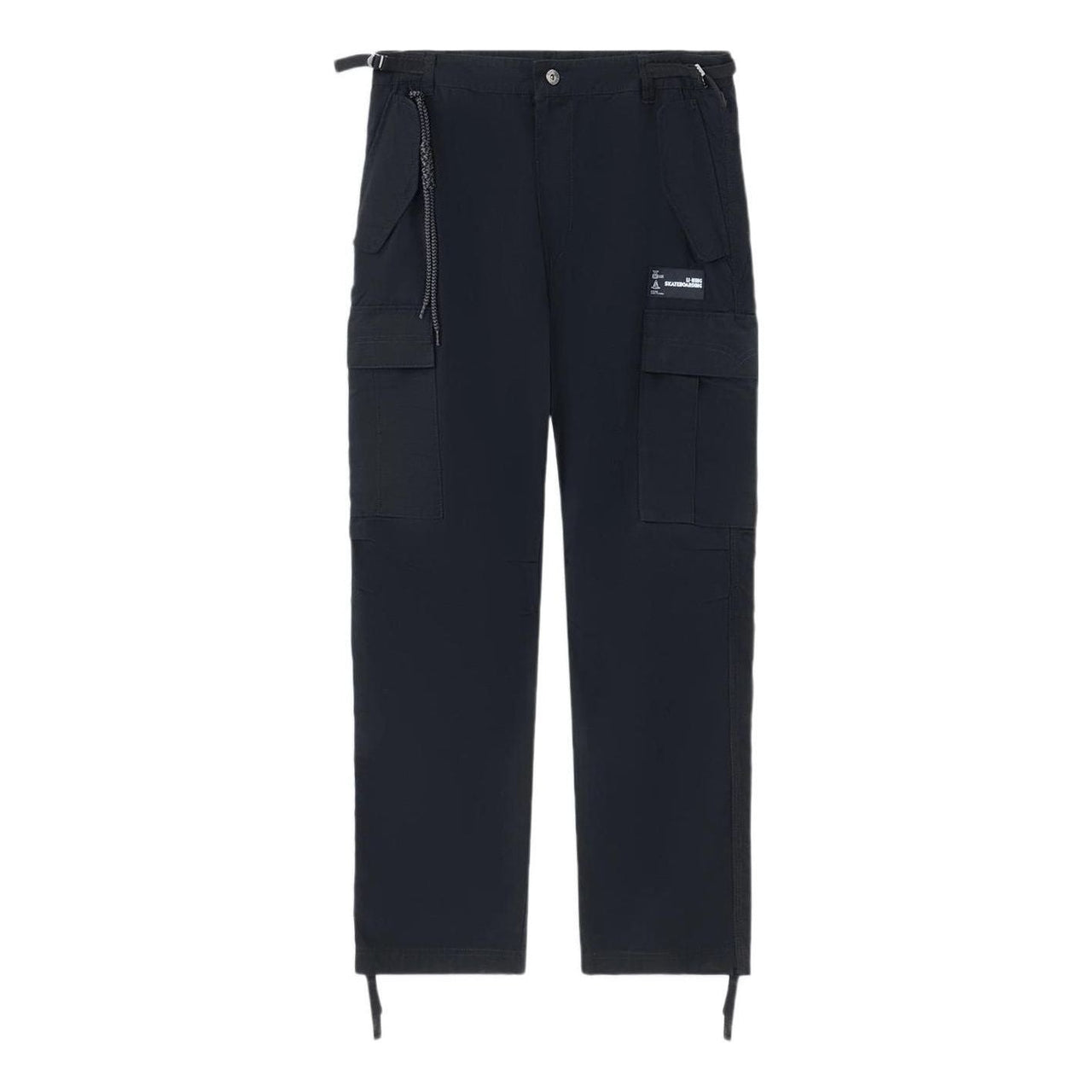 Li-Ning Skateboarding Loose Fit Straight Pants 'Black' AKXS087-2
