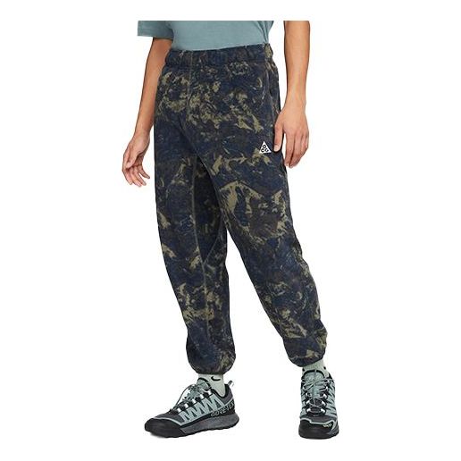 Men's Nike ACG Therma-FIT ' Wolf Tree Printing Bundle Feet Sports Pants/Trousers/Joggers Flash Blue DN1300-437