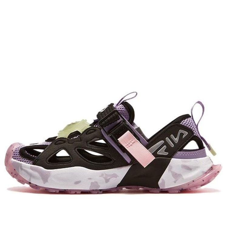 (GS) FILA Promenade Sneakers 'Black Pink' K15B322601FBP