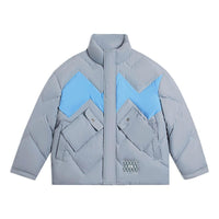 Li-Ning Warm Down Jacket 'Grey Blue' AYMS163-4
