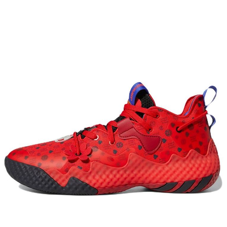 adidas Harden Volume 6 'Vivid Red Monogram' HQ3884