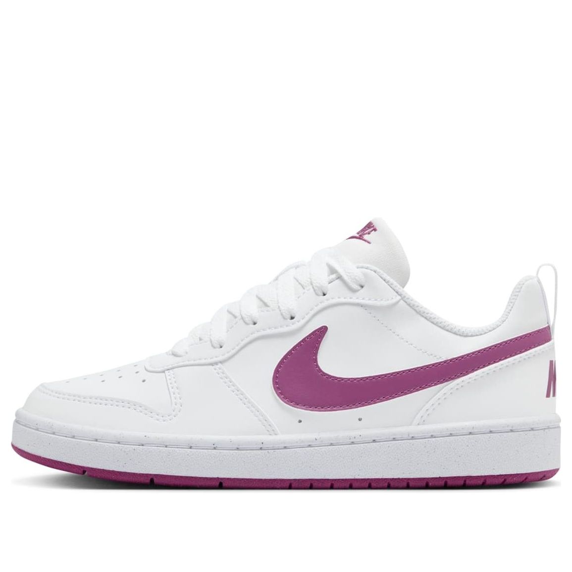 (GS) Nike Court Borough Low Recraft 'White Hot Fuchsia' DV5456-121
