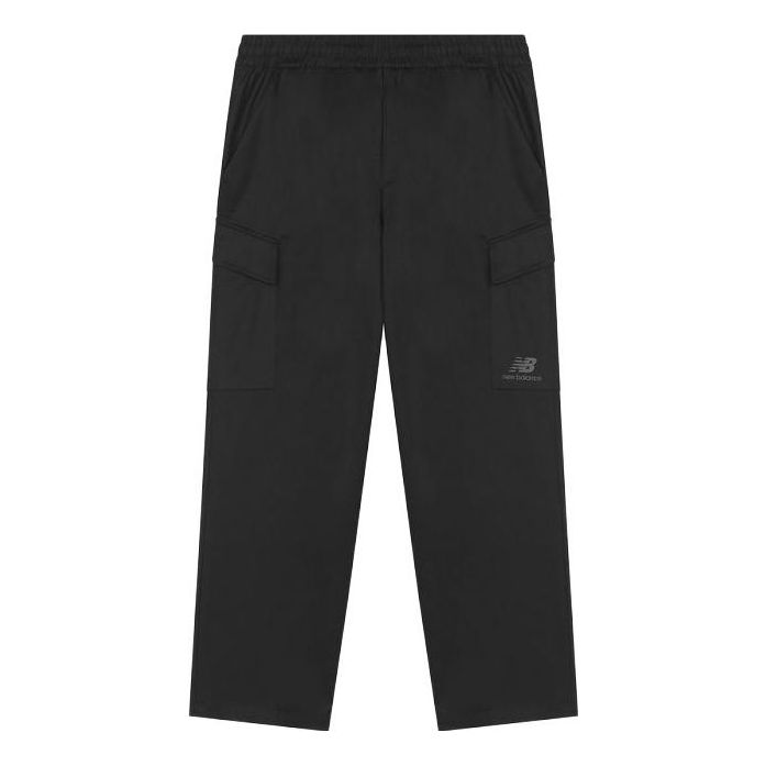 New Balance Logo Cargo Pants 'Black' AMP31333-BK