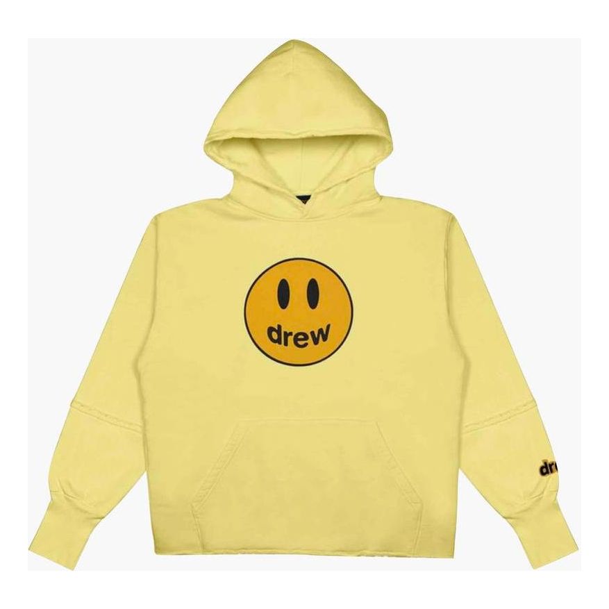 Drew House Mascot Oversized Hoodie 'Light Yellow' DR-SS21-114