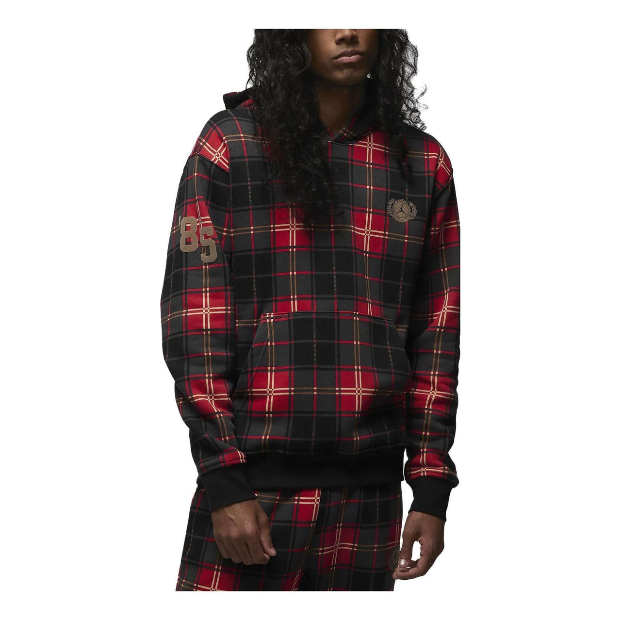Air Jordan Holiday Hoodie Sweatshirt 'Gym Red Green' DV1578-612