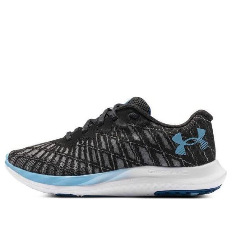 (WMNS) Under Armour Charged Breeze 2 'Black Blue' 3026142-102