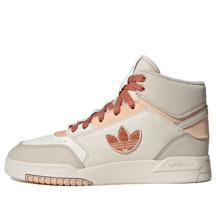 (WMNS) adidas Drop Step XL 'Clear White Brown' HQ6947