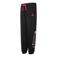 PUMA YOTOX Sweatpants 'Black Red' 531300-01