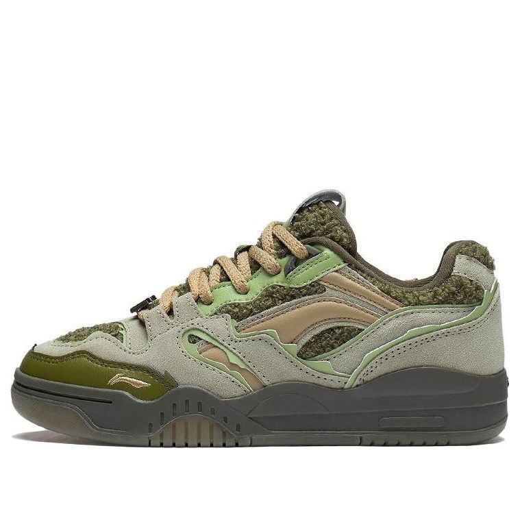 Li-Ning Moon White Dream Catching 'Olive Green' AGCS427-3