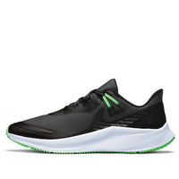 Nike Quest 3 Shield 'Black Poison Green' CQ8894-010